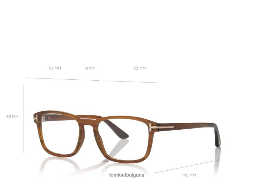 мъже очила ключов мостов клаксон оптичен лек клаксон TOM FORD B880D2040