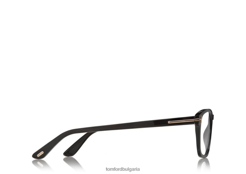 мъже очила ключов мостов клаксон оптичен черен рог TOM FORD B880D2041