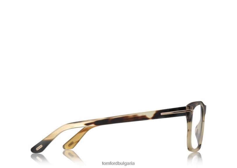 мъже очила квадратен рог оптичен зелен рог TOM FORD B880D2051