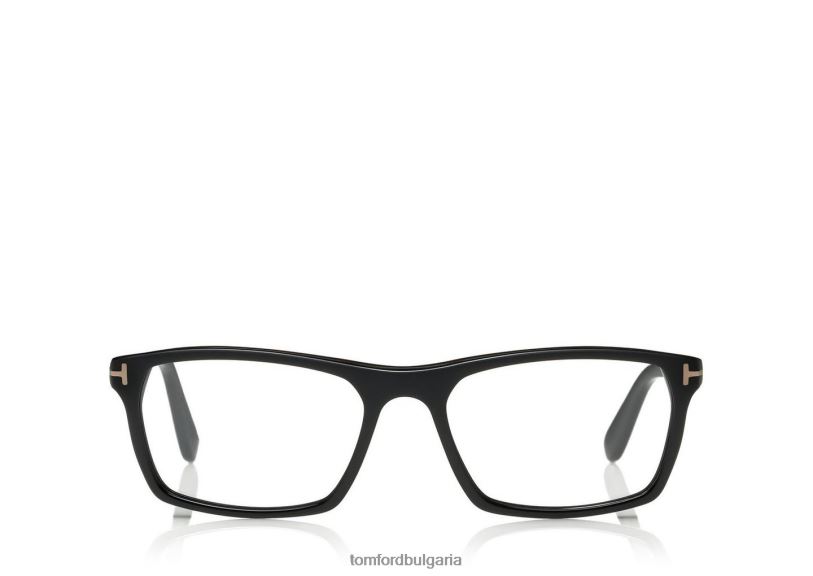 мъже очила квадратна оптична рамка черен TOM FORD B880D2055