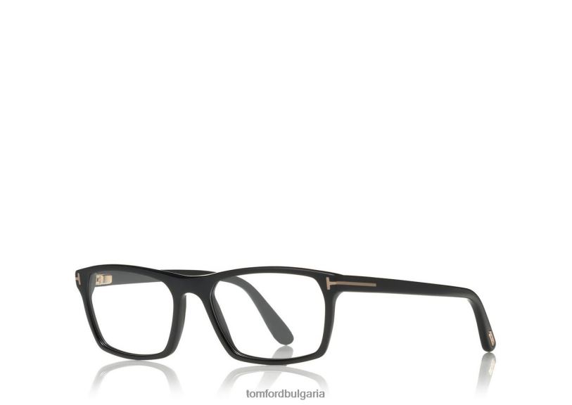 мъже очила квадратна оптична рамка черен TOM FORD B880D2055