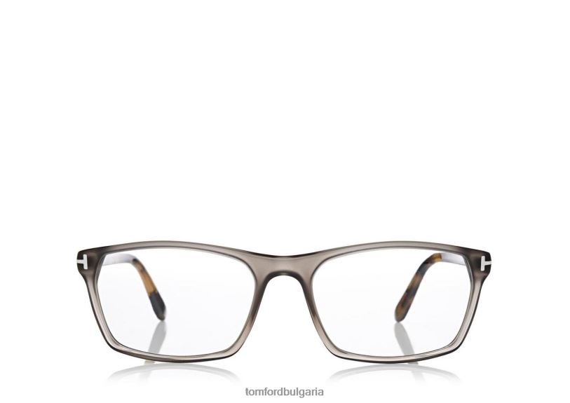 мъже очила квадратна оптична рамка сиво TOM FORD B880D2056
