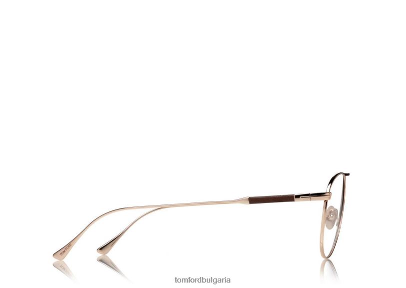 мъже очила титанов пилот оптичен злато TOM FORD B880D2058