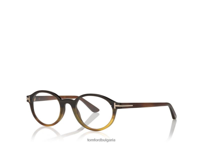 мъже очила оптичен кръгъл рог лек клаксон TOM FORD B880D2060