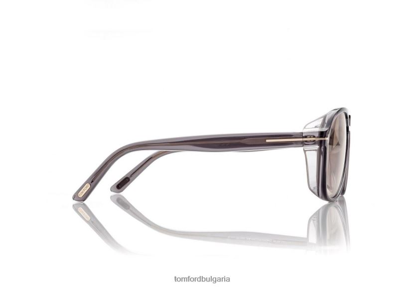 мъже очила фотохроматични слънчеви очила Rosco сиво TOM FORD B880D1872