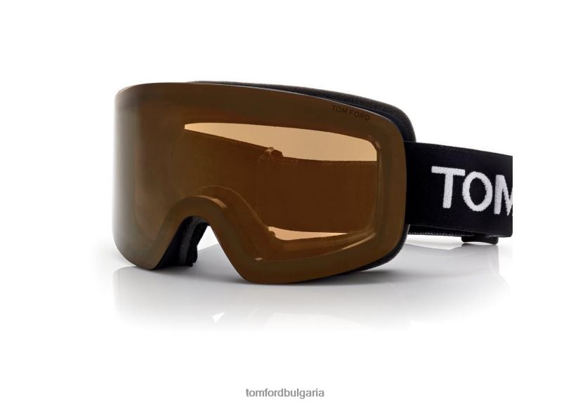 мъже очила ски очила черен/дим TOM FORD B880D1768