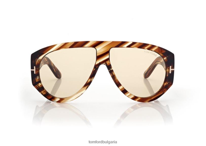 мъже очила бронзови слънчеви очила Хавана TOM FORD B880D1776