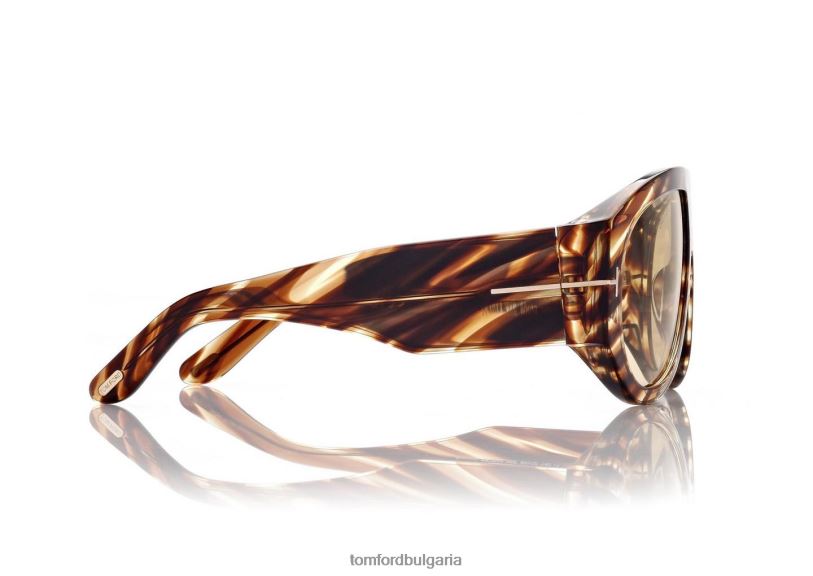 мъже очила бронзови слънчеви очила Хавана TOM FORD B880D1776