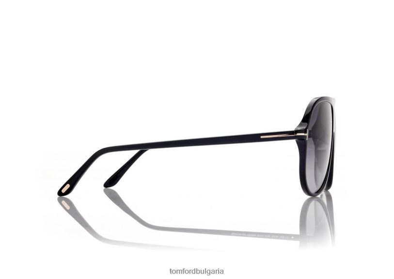 мъже очила слънчеви очила спенсър черен TOM FORD B880D1836