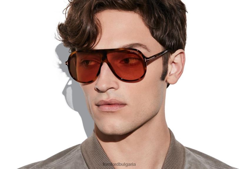 мъже очила слънчеви очила спенсър реколта Хавана TOM FORD B880D1837