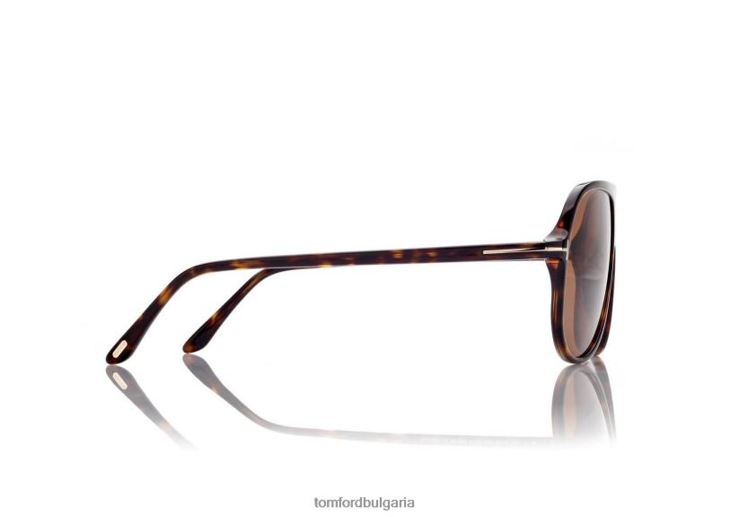 мъже очила слънчеви очила спенсър тъмна Хавана TOM FORD B880D1838