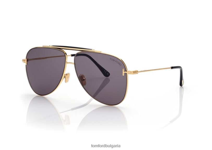 мъже очила слънчеви очила Брейди дим TOM FORD B880D1845