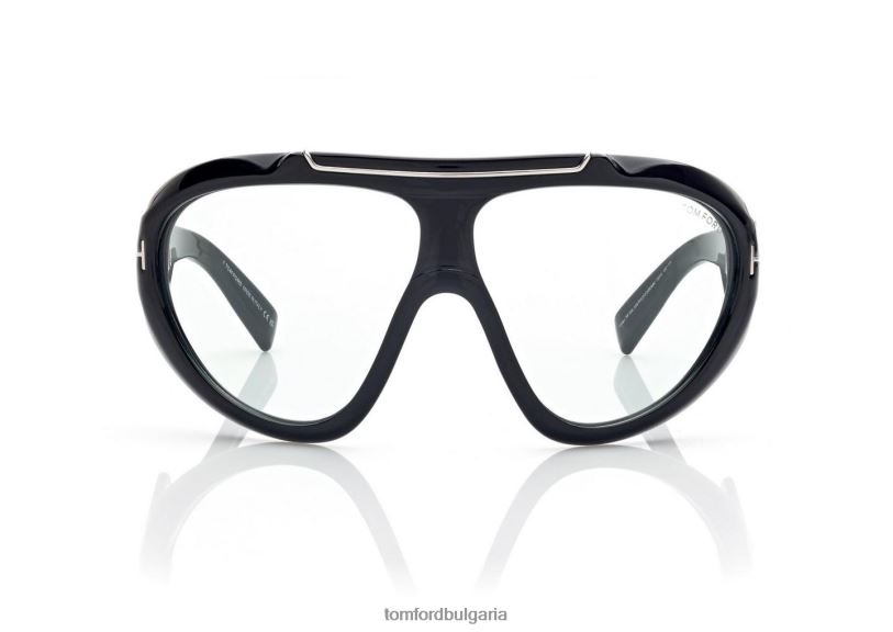 мъже очила фотохроматични слънчеви очила от липа черен TOM FORD B880D1847