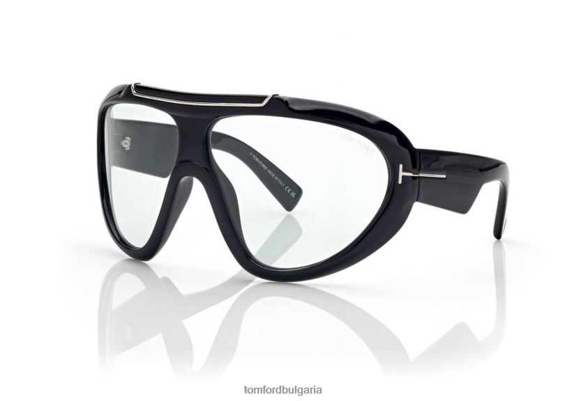 мъже очила фотохроматични слънчеви очила от липа черен TOM FORD B880D1847