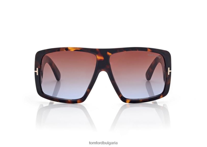 мъже очила слънчеви очила гарван Хавана TOM FORD B880D1851