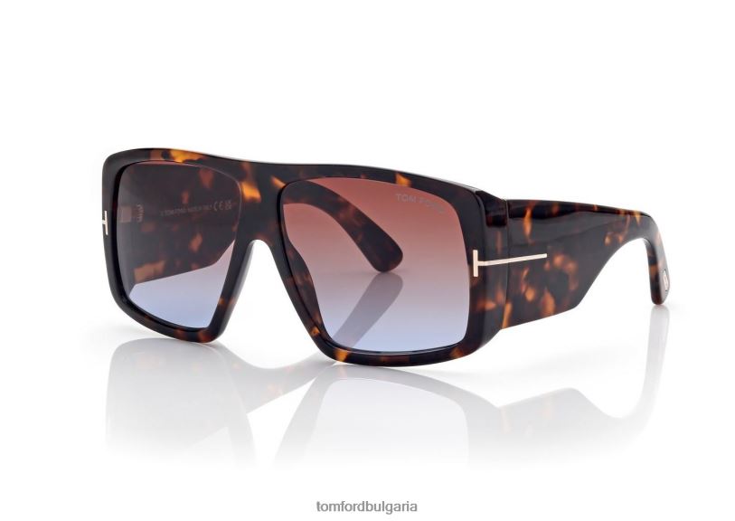 мъже очила слънчеви очила гарван Хавана TOM FORD B880D1851