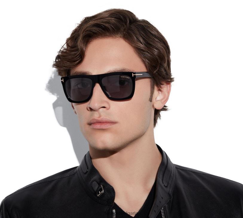 мъже очила слънчеви очила Морган черен TOM FORD B880D1887
