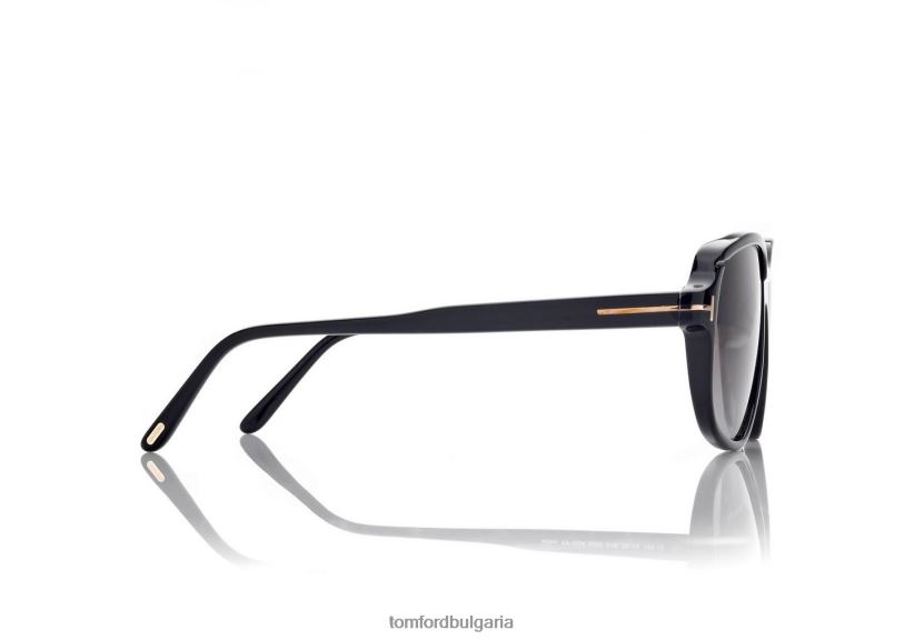мъже очила слънчеви очила anton черен TOM FORD B880D1911