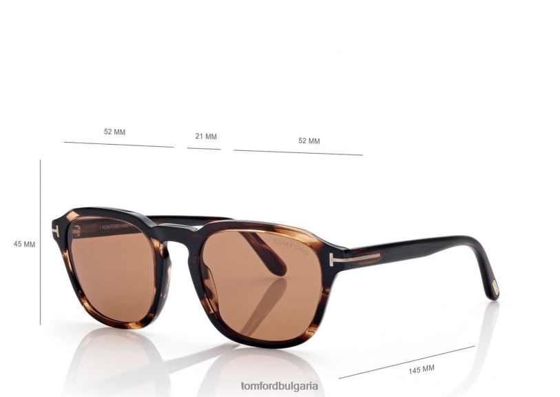 мъже очила слънчеви очила avery Хавана TOM FORD B880D1906