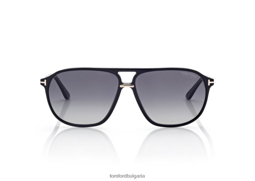 мъже очила поляризирани слънчеви очила bruce черен TOM FORD B880D1829