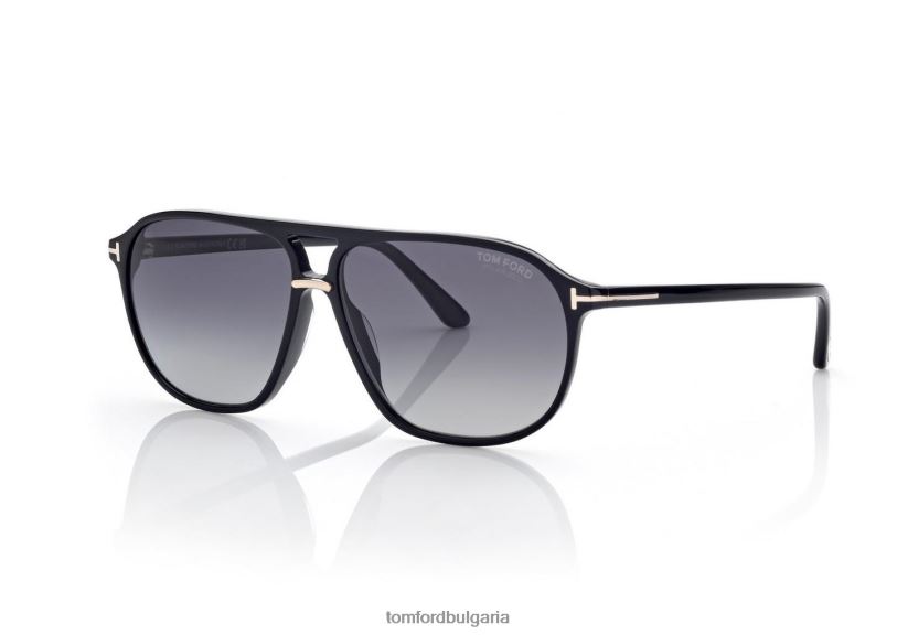 мъже очила поляризирани слънчеви очила bruce черен TOM FORD B880D1829
