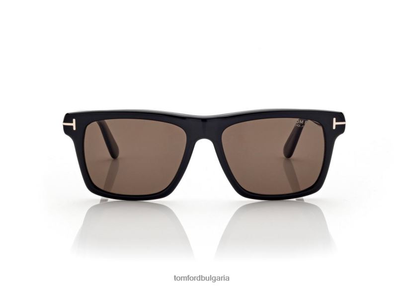 мъже очила поляризирани слънчеви очила buckley черен TOM FORD B880D1783
