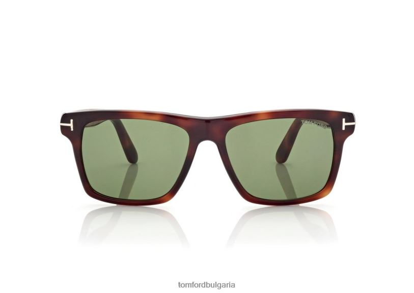 мъже очила слънчеви очила buckley руса хавана TOM FORD B880D1830