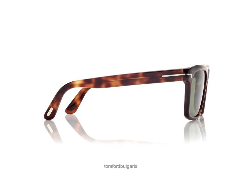 мъже очила слънчеви очила buckley руса хавана TOM FORD B880D1830