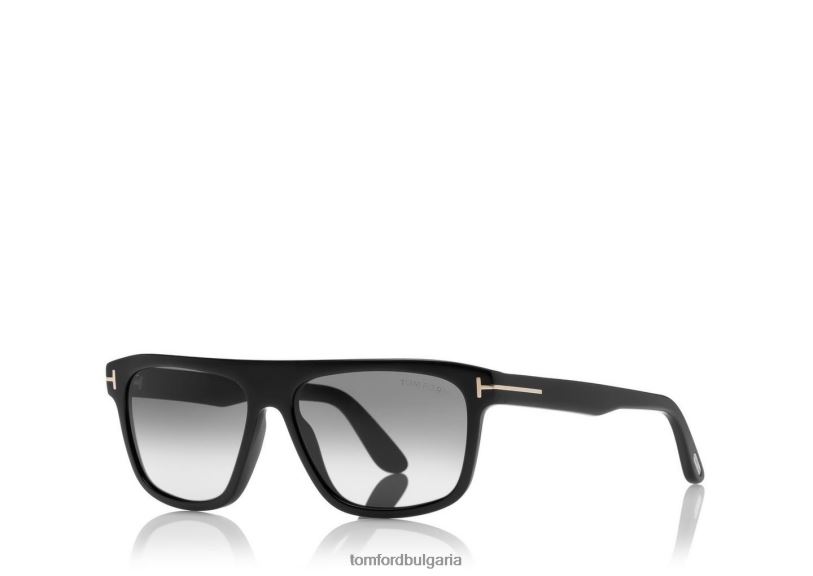 мъже очила слънчеви очила cecilio черен TOM FORD B880D1869
