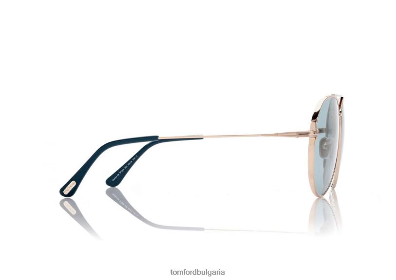 мъже очила слънчеви очила dashel розово злато TOM FORD B880D1784