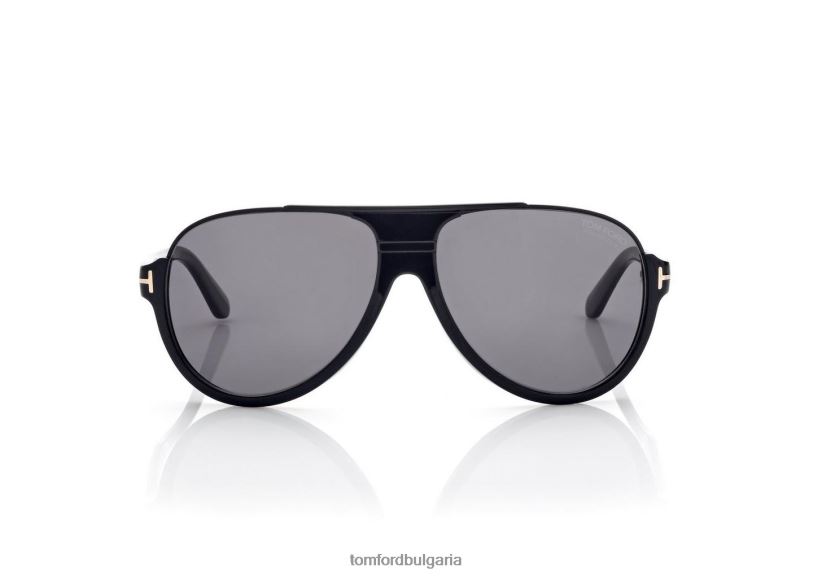 мъже очила поляризирани слънчеви очила dimitry черен TOM FORD B880D1828