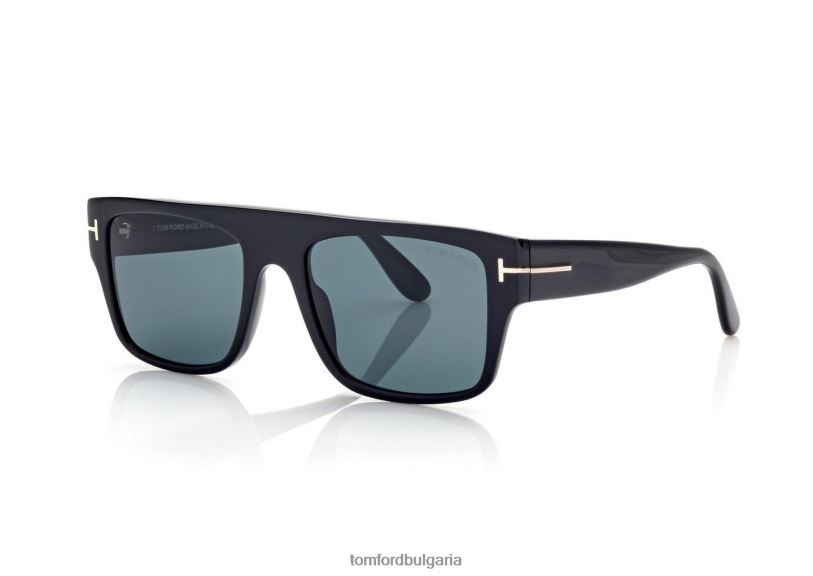 мъже очила dunning слънчеви очила черен TOM FORD B880D1804