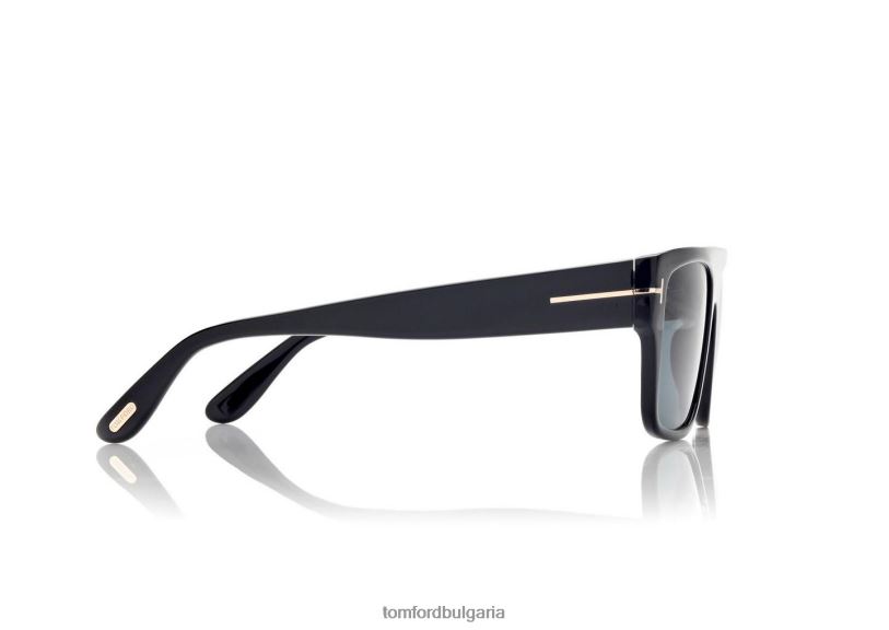 мъже очила dunning слънчеви очила черен TOM FORD B880D1804