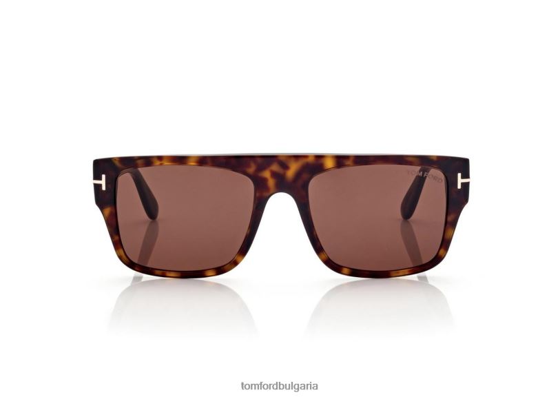 мъже очила dunning слънчеви очила тъмна Хавана TOM FORD B880D1806