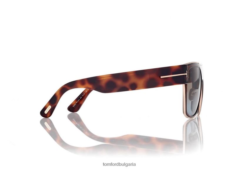 мъже очила слънчеви очила edwin тъмно кафяво TOM FORD B880D1801