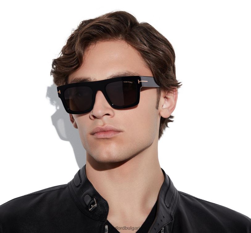мъже очила слънчеви очила fausto черен TOM FORD B880D1770