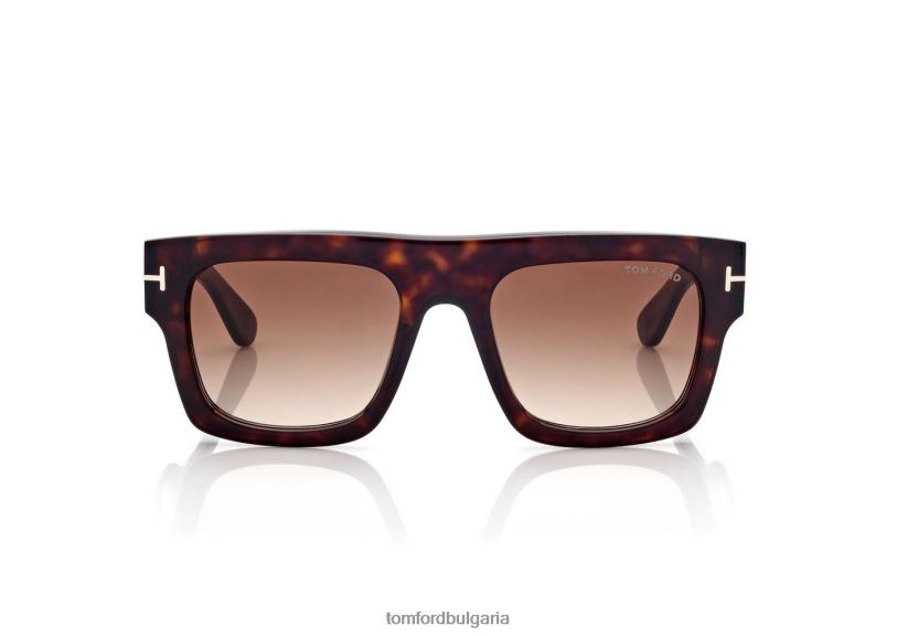 мъже очила слънчеви очила fausto тъмна Хавана TOM FORD B880D1771