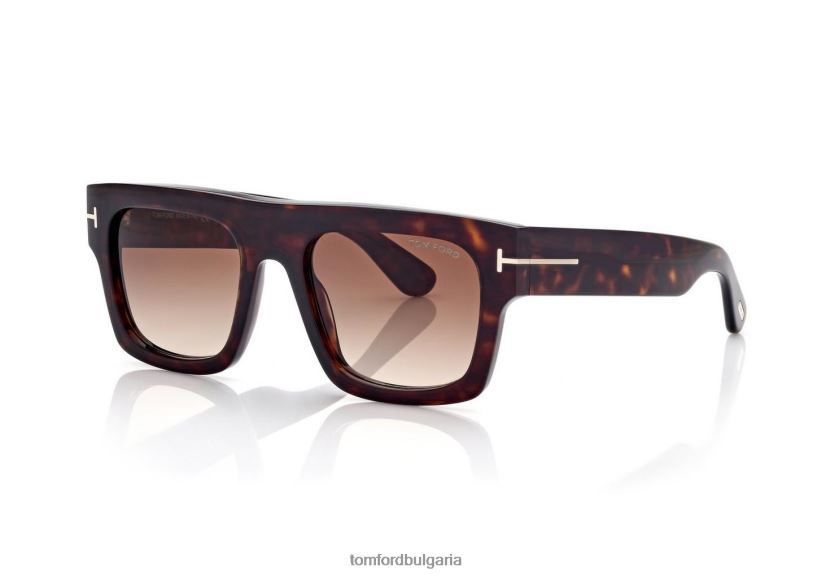 мъже очила слънчеви очила fausto тъмна Хавана TOM FORD B880D1771