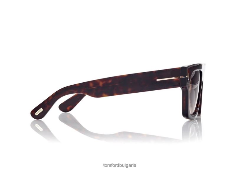 мъже очила слънчеви очила fausto тъмна Хавана TOM FORD B880D1771