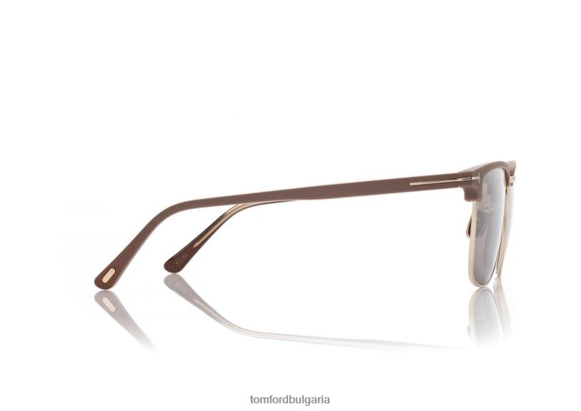 мъже очила слънчеви очила Хъдсън тъмно огледало havana/roviex TOM FORD B880D1920