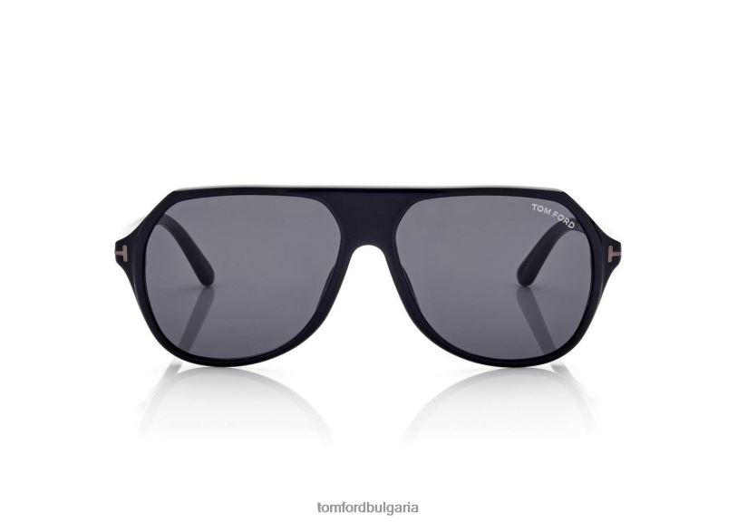 мъже очила слънчеви очила hayes черен TOM FORD B880D1839