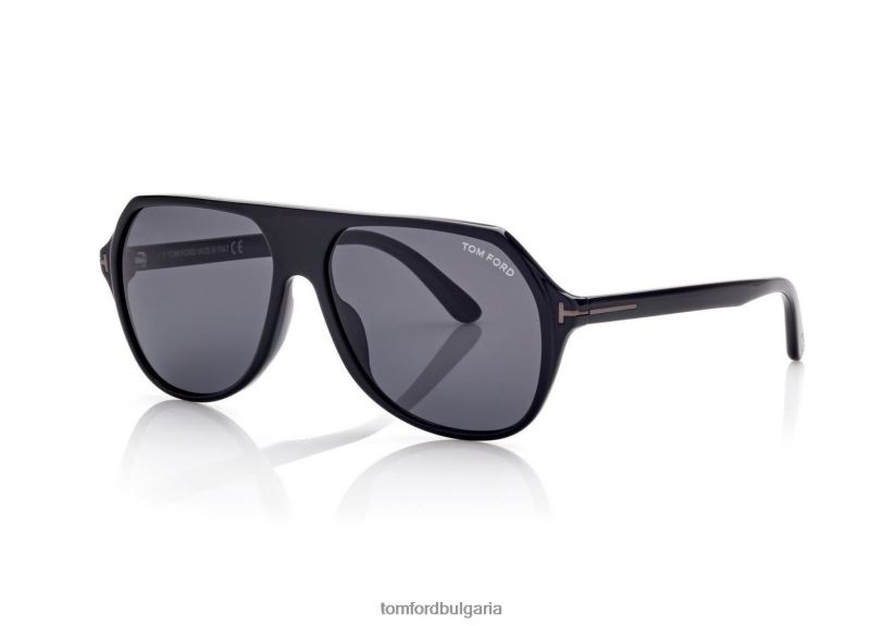 мъже очила слънчеви очила hayes черен TOM FORD B880D1839