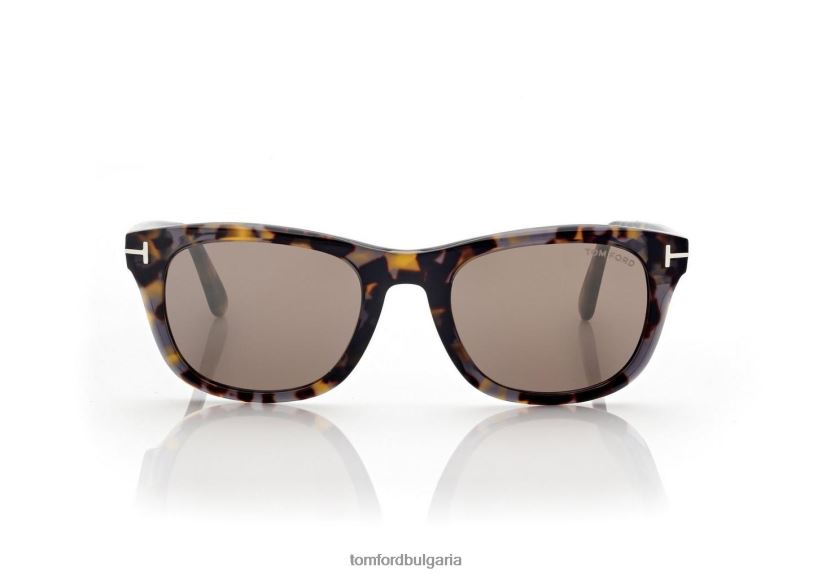 мъже очила слънчеви очила kendel цветно огледало havana/roviex TOM FORD B880D1794