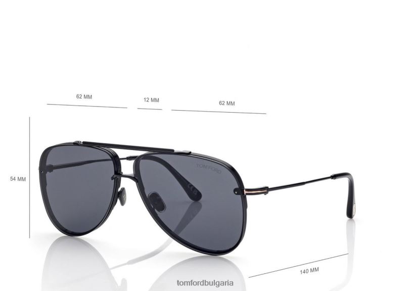мъже очила слънчеви очила leon черен TOM FORD B880D1795