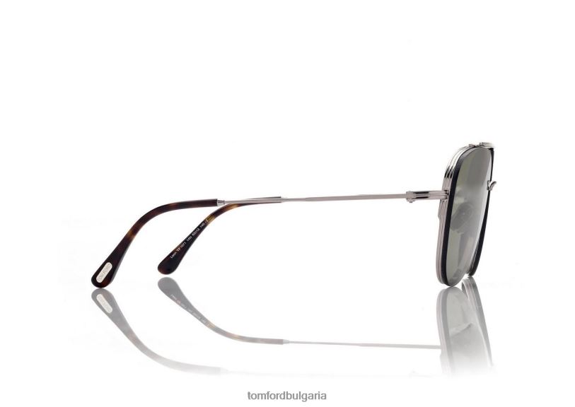 мъже очила слънчеви очила leon рутений/зелено TOM FORD B880D1796