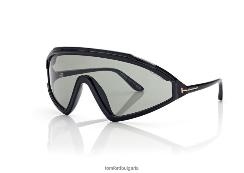 мъже очила слънчеви очила lorna черно към синьо TOM FORD B880D1865