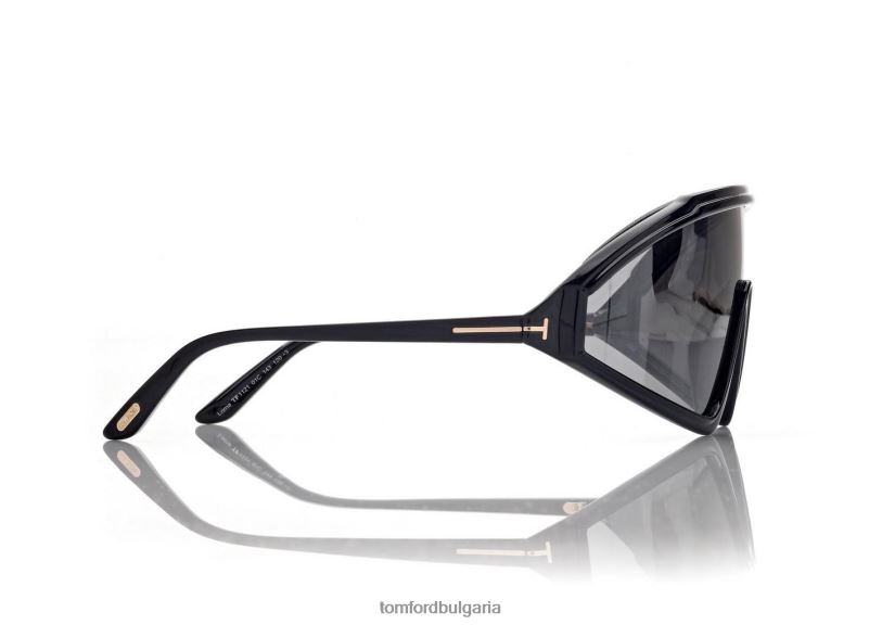 мъже очила слънчеви очила lorna черен/дим TOM FORD B880D1866