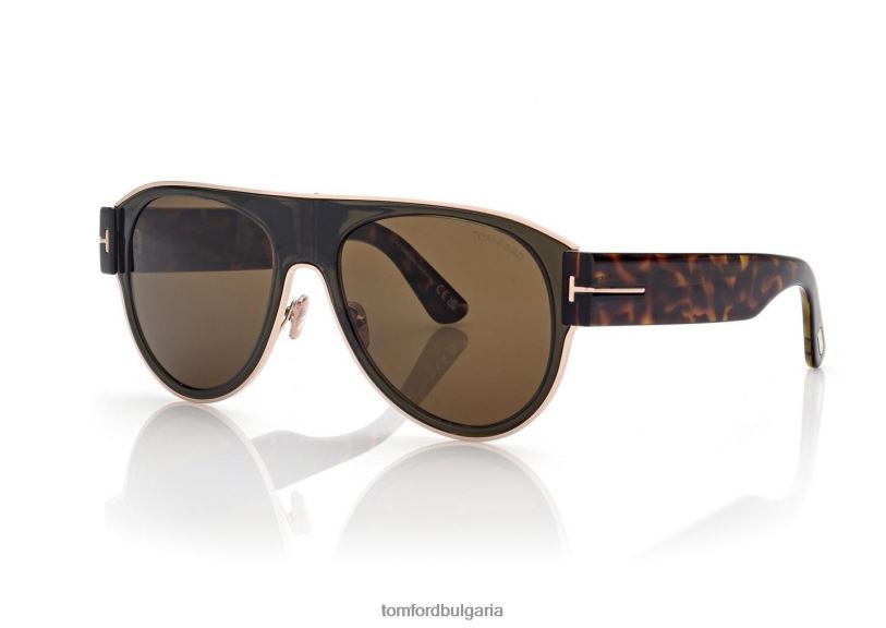 мъже очила слънчеви очила lyle-02 мастика/ровиекс TOM FORD B880D1884