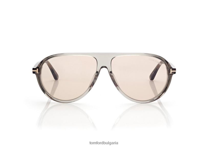 мъже очила фотохроматични слънчеви очила marcus сиво/розово TOM FORD B880D1890