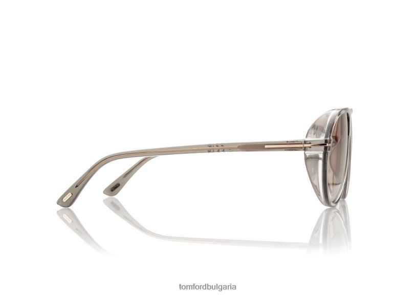 мъже очила фотохроматични слънчеви очила marcus сиво/розово TOM FORD B880D1890